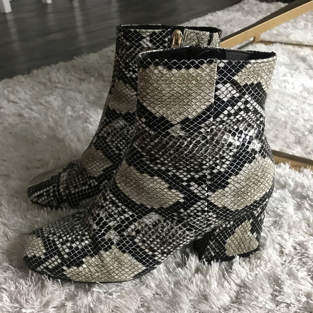 Asos snake booties